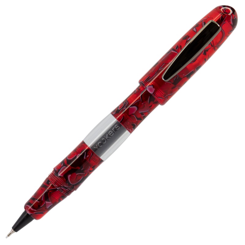 Yookers Gaia Fiber Pen Red/Black Marble Resin