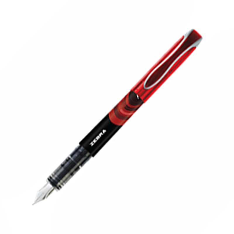 Zebra Fountain Pen 0.6mm- Red