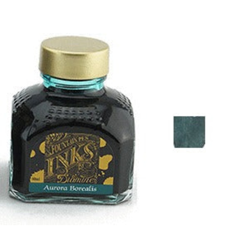 Diamine Bottled Ink 80ml Aurora Borealis
