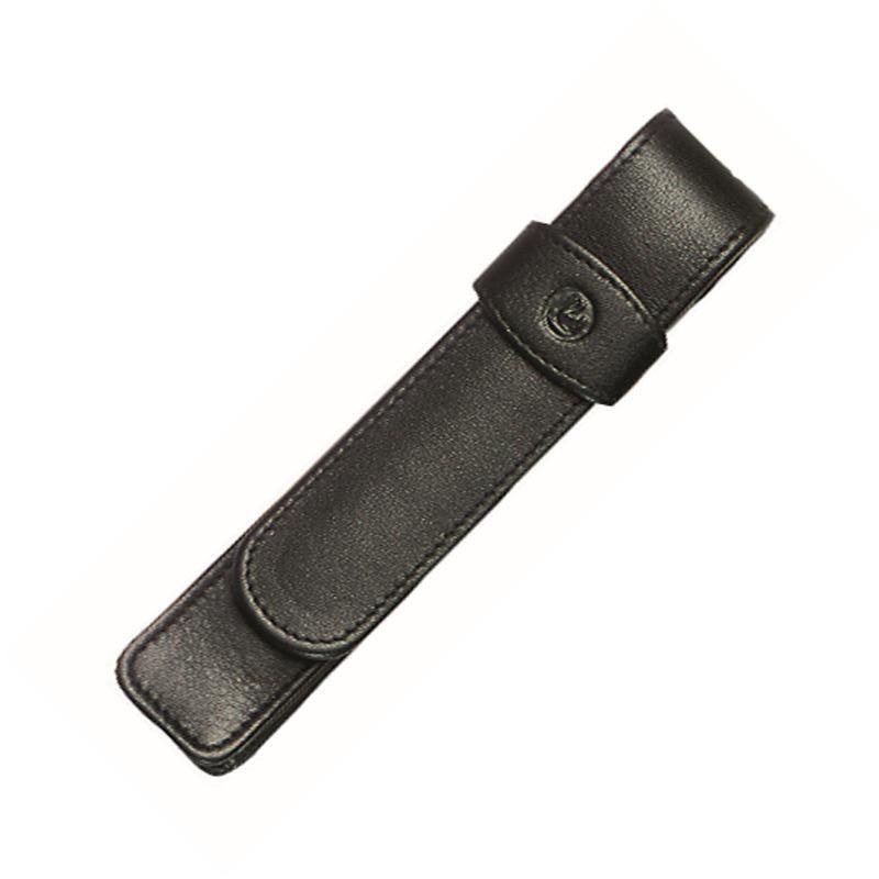 Pelikan Pen Case - Black Leather for 1 Pen