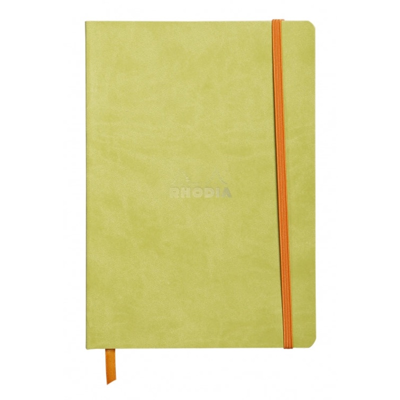Rhodia A5 Softcover Notebook - Anise Green, Lined