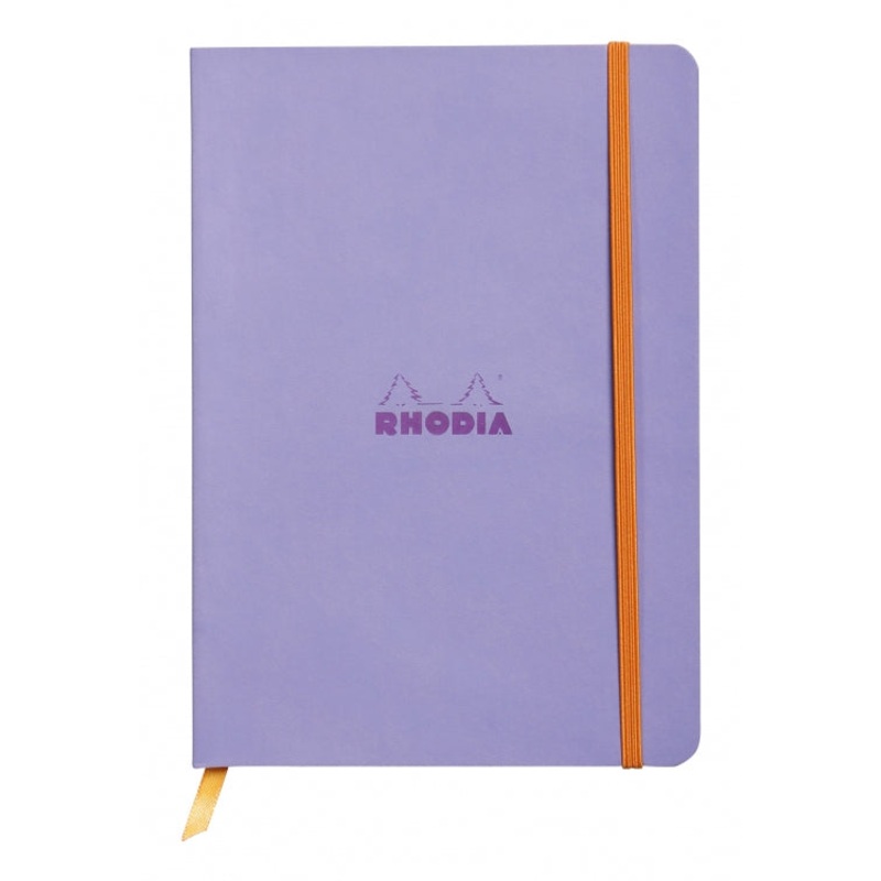 Rhodia A5 Softcover Notebook - Iris, Lined