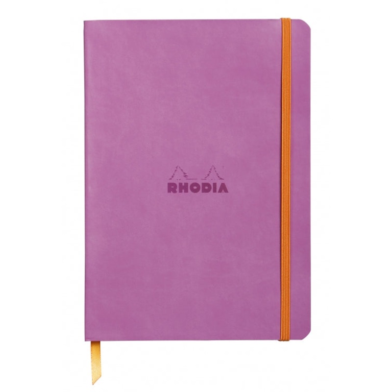 Rhodia A5 Softcover Notebook - Lilac, Lined