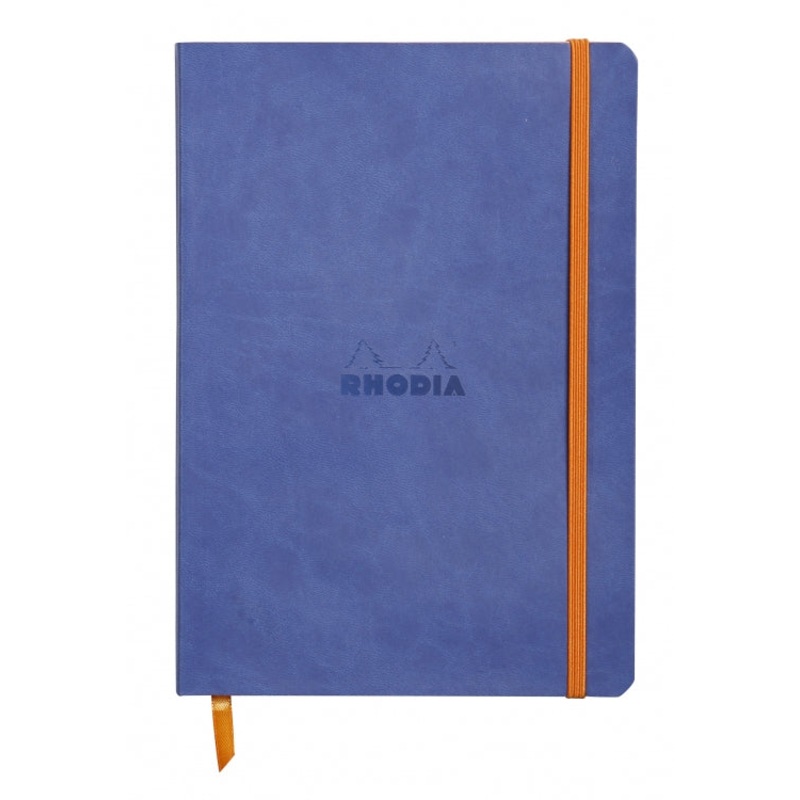 Rhodia A5 Softcover Notebook - Sapphire, Lined