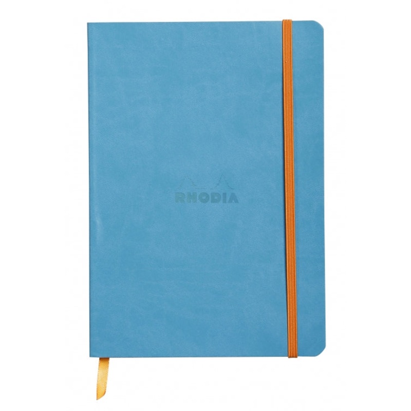 Rhodia A5 Softcover Notebook - Turquoise, Lined