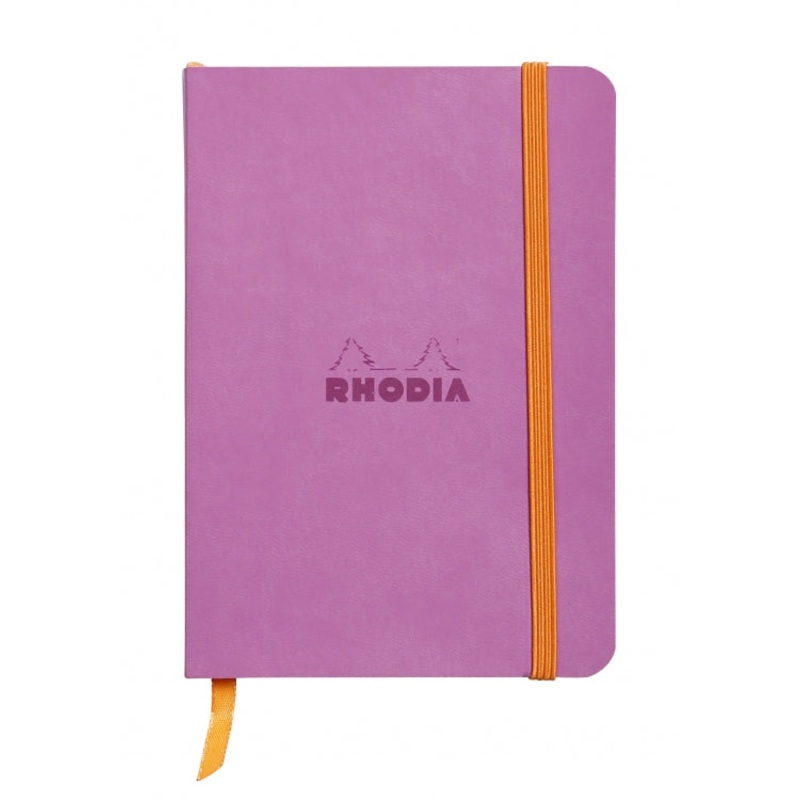 Rhodia A6 Softcover Notebook - Lilac, Lined