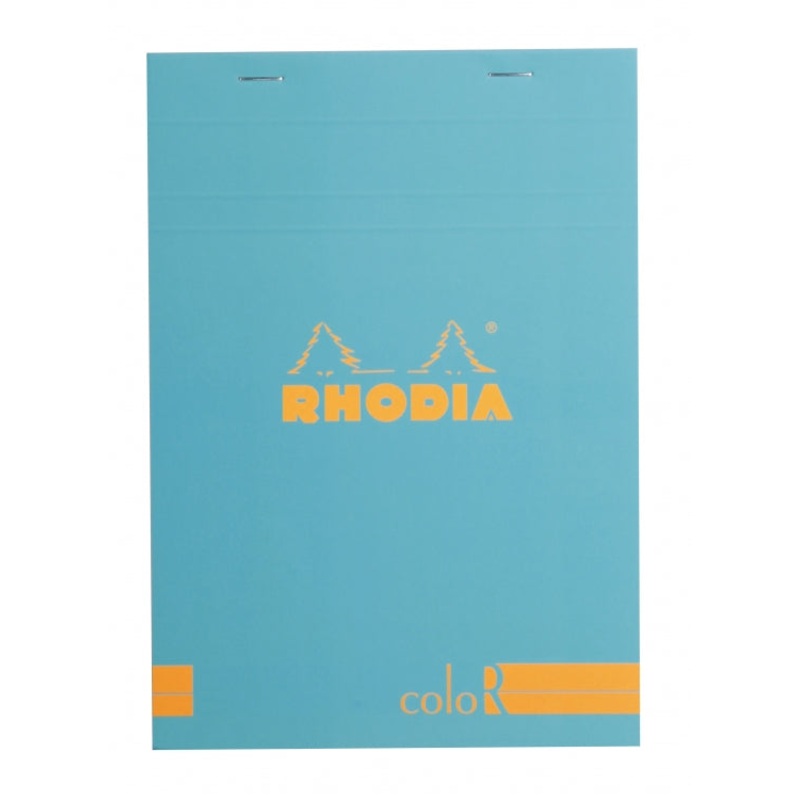 Rhodia ColoR No. 16 A5 Notepad - Turquoise, Lined
