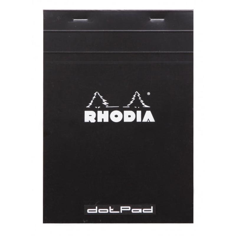 Rhodia No. 16 A5 Notepad - Black, Dotpad