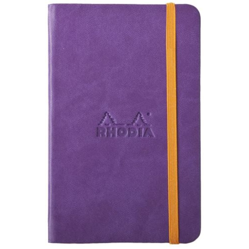 Rhodia - Rhodiarama Webnotebooks 3 1/2 x 5 1/2 Lined 96 Sheets Purple