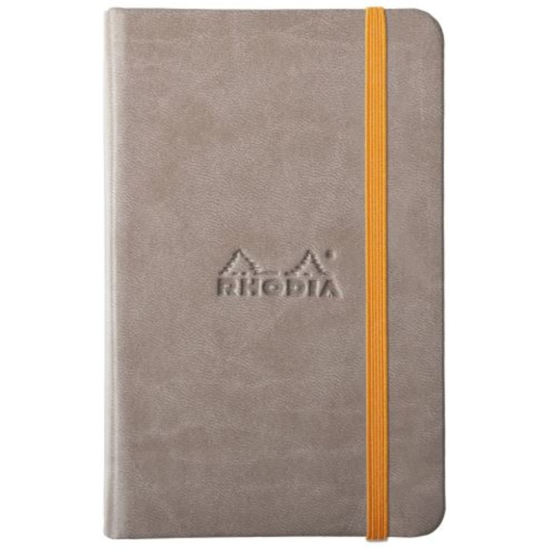 Rhodia - Rhodiarama Webnotebooks 3 1/2 x 5 1/2 Lined 96 Sheets Taupe