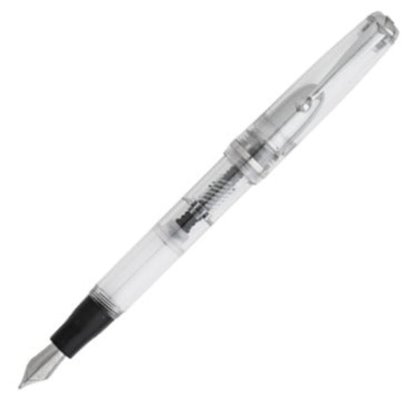 Stipula Splash V-Flex Piston Crystal Clear Fountain Pen