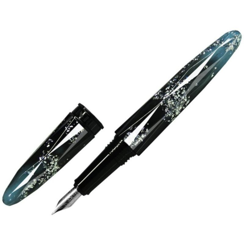 Benu Briolette Luminous Blue Fountain Pen