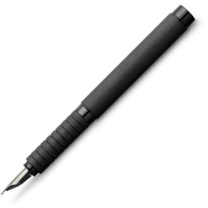 Faber-Castell Essentio Aluminum Black Fountain Pen