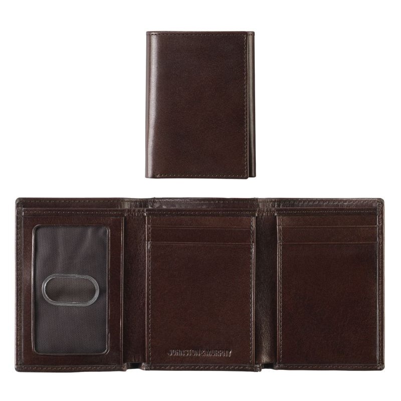 Italian Leather Trifold Wallet
