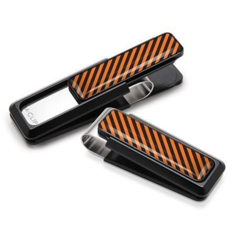 M-Clip Black UV2 w/Black & Orange Money Clip