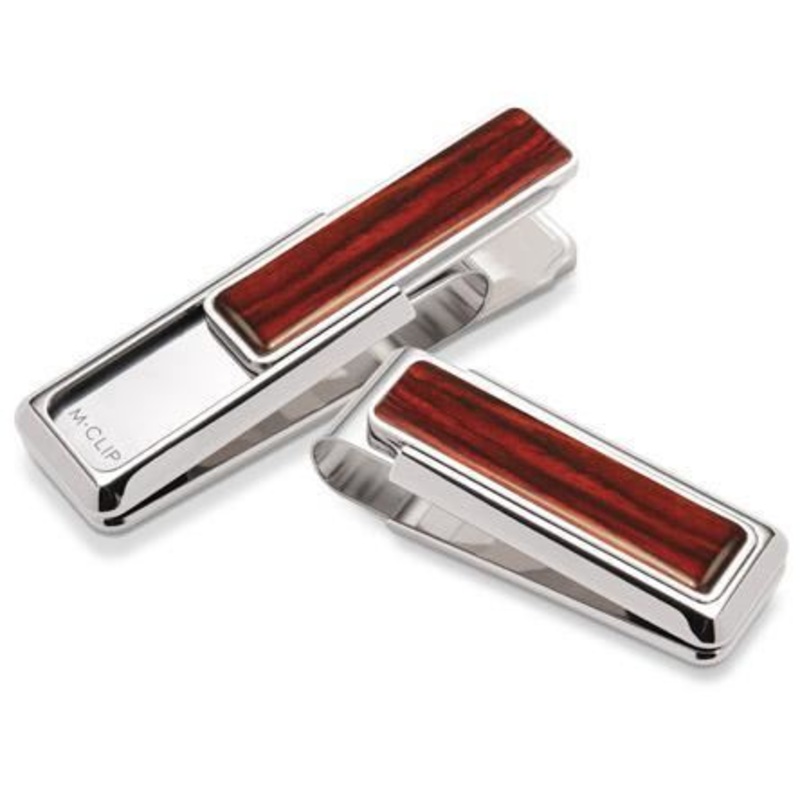 M-Clip Cocobolo Wood Money Clip