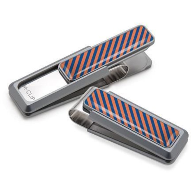 M-Clip Natural UV2 w/Orange & Blue Money Clip