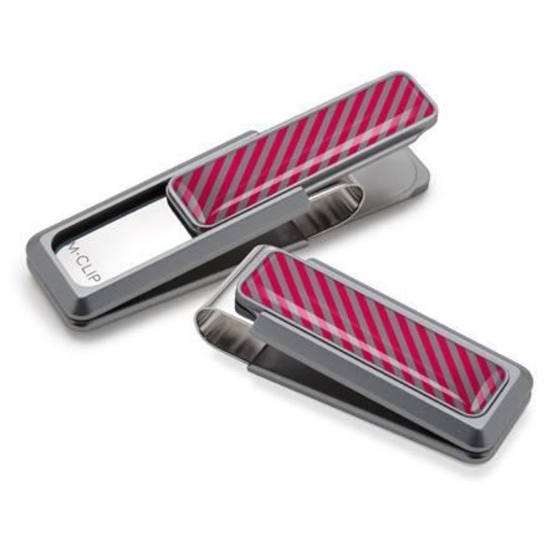M-Clip Natural UV2 w/Red & Gray Money Clip