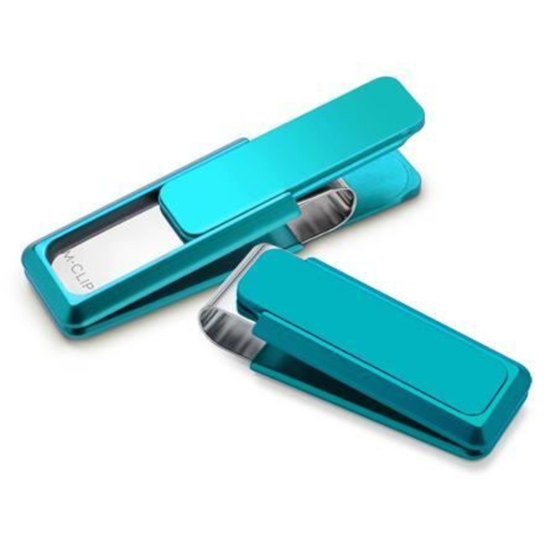 M-Clip Ultralight Teal Solid Money Clip