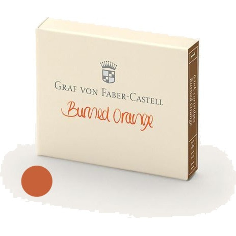 Refill Faber-Castell Burned Orange Ink Cartridges