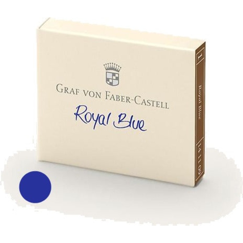 Refill Faber-Castell Royal Blue Ink Cartridges