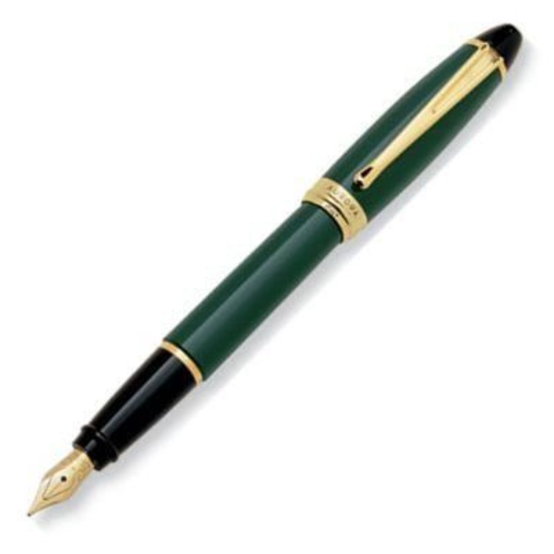 Aurora Ipsilon Resin Green Fountain Pen