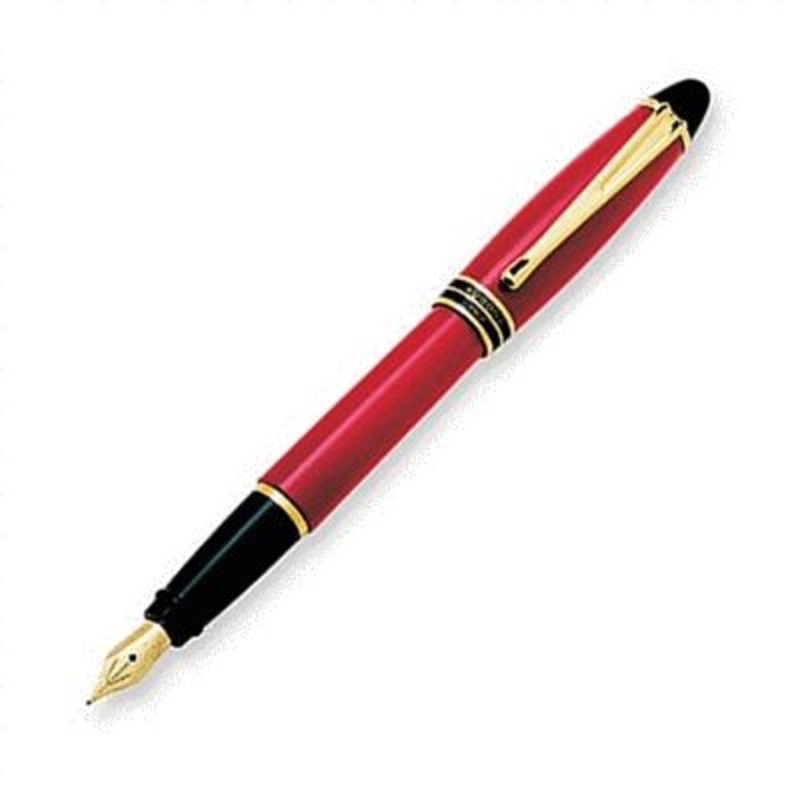 Aurora Ipsilon Resin Red Fountain Pen