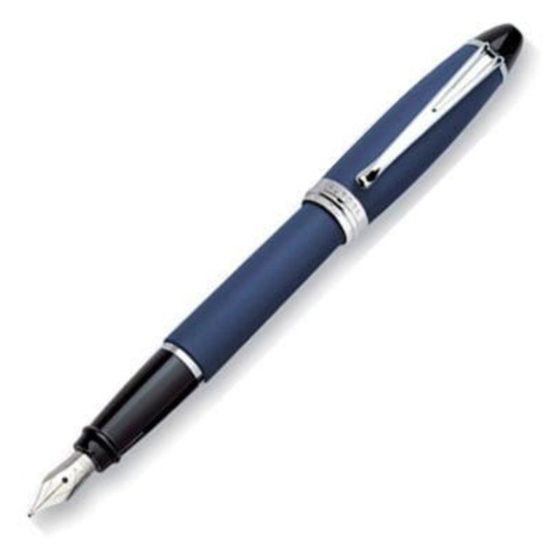 Aurora Ipsilon Satin Blue Fountain Pen