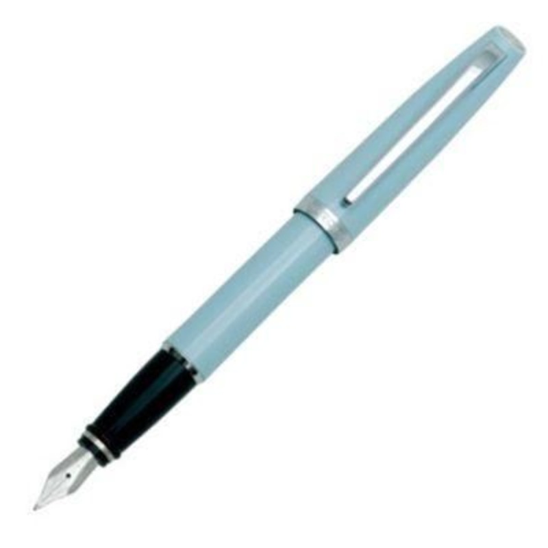 Aurora Style Gemstones Aquamarine Fountain Pen