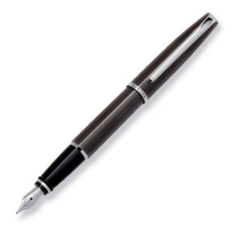 Aurora Style Metal Gunmetal Fountain Pen