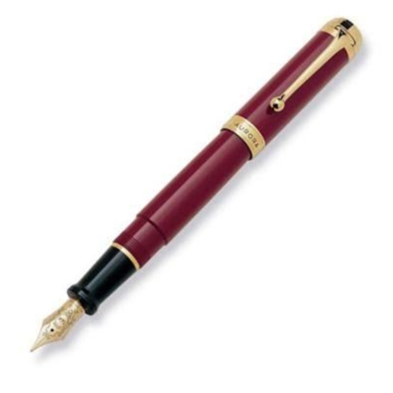 Aurora Talentum Classic Burgundy Gold Fountain Pen