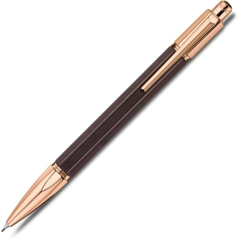 Caran d'Ache Varius Rose Gold Plated Ebony Mechanical Pencil