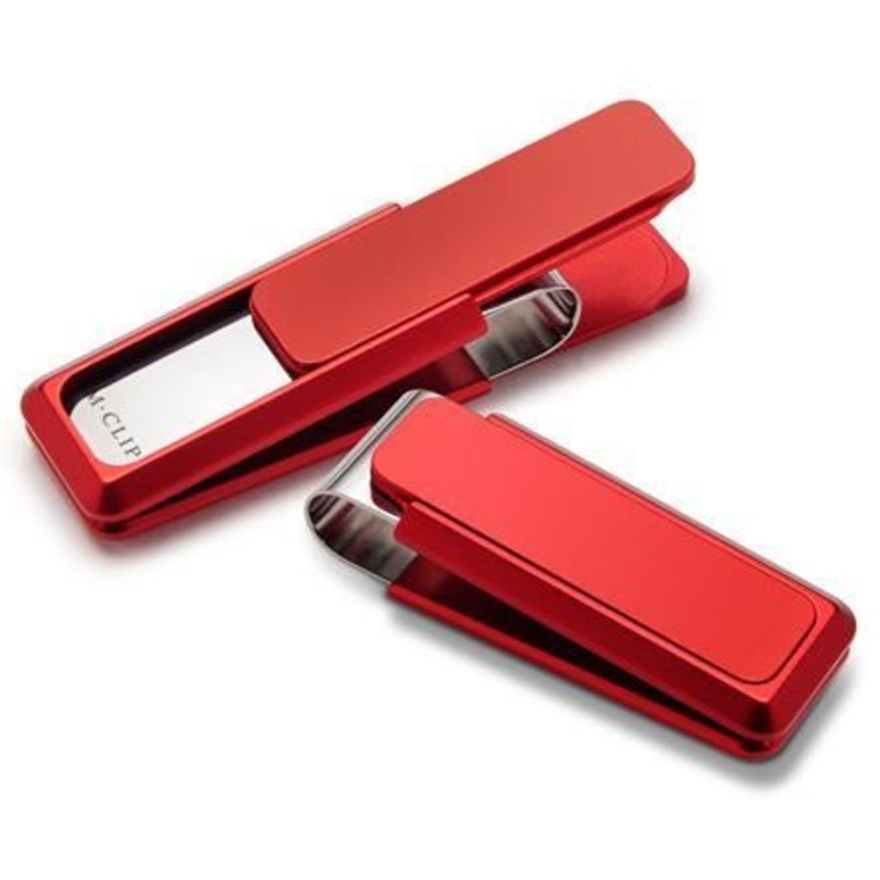 M-Clip Red Solid Slide Money Clip