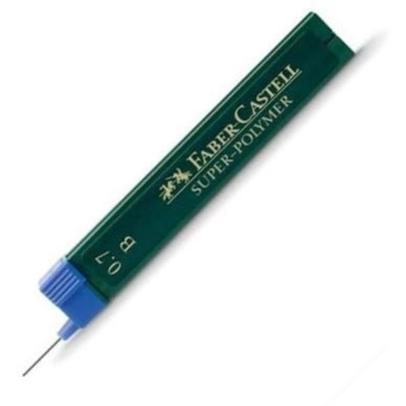 Refill Fineline lead SUPER-POLYMER Faber-Castell 0.7 MM B