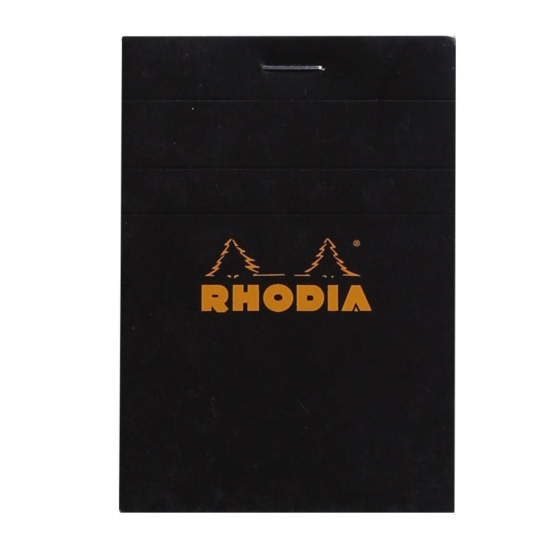 Rhodia - Classic Notepads Top Staplebound 3 x 4 Graph Black 80 sheets
