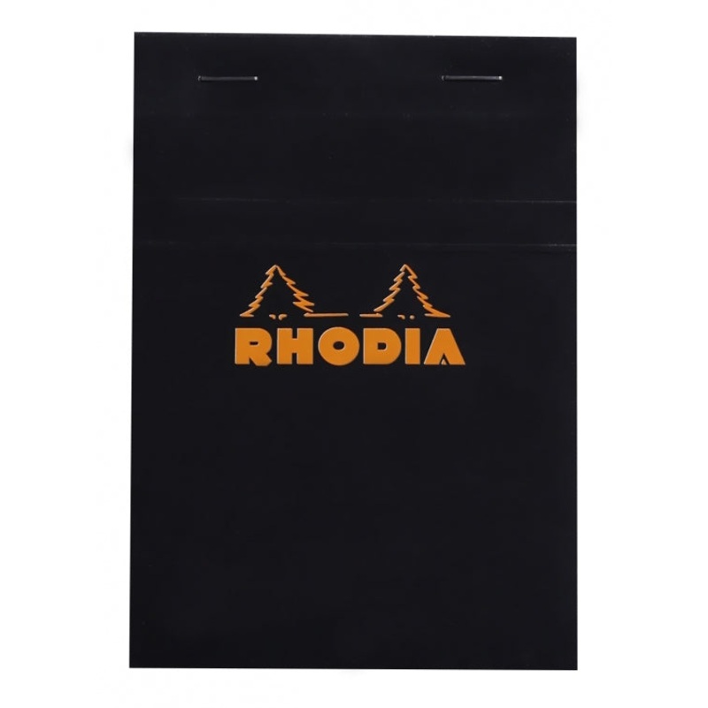 Rhodia No. 13 A6 Notepad - Black, Graph
