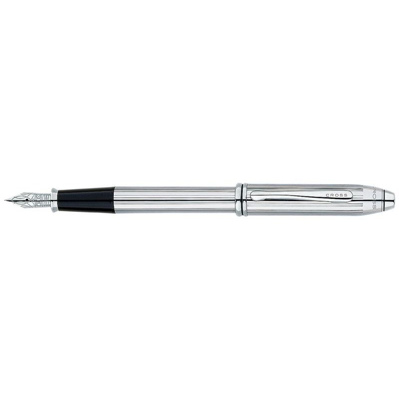 Cross Townsend Lustrous Chrome Fountain Pen