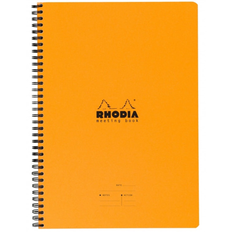 Rhodia A4+ Meeting Book - Orange