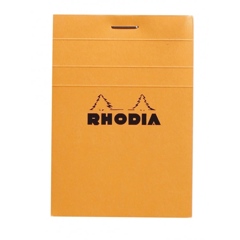 Rhodia No. 11 Pocket Notepad - Orange, Graph