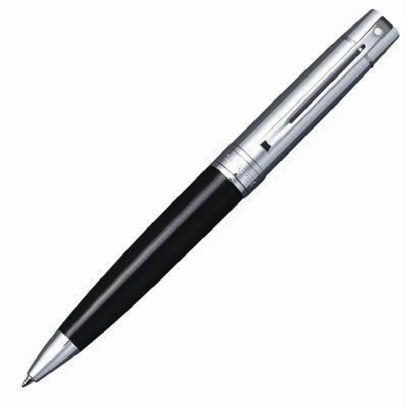 Sheaffer 300 Black & Chrome Ballpoint Pen