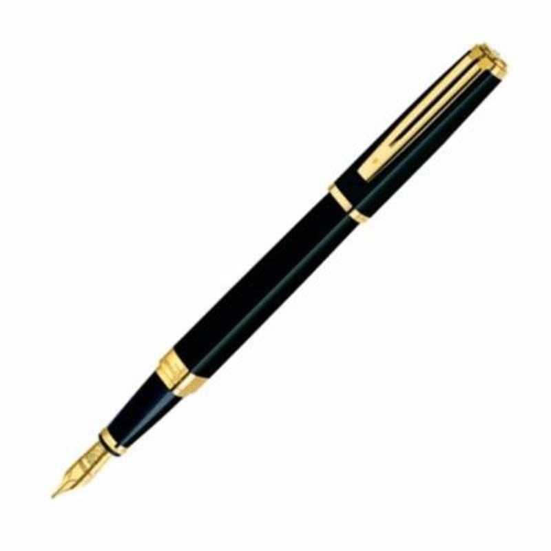 Waterman Exception Slim Black/Gold Fountain Pen