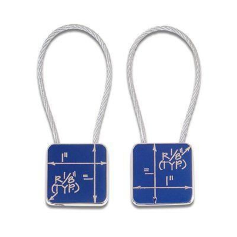 Acme Studio Blueprint Key Ring