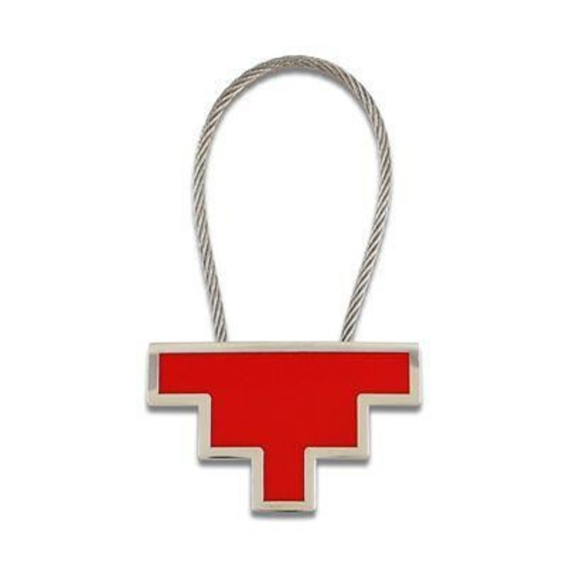 Acme Studio Single Pixel Key Ring