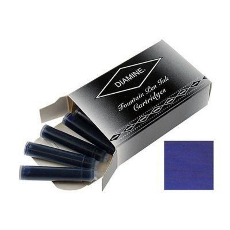 Diamine Ink Cartridges Midnight