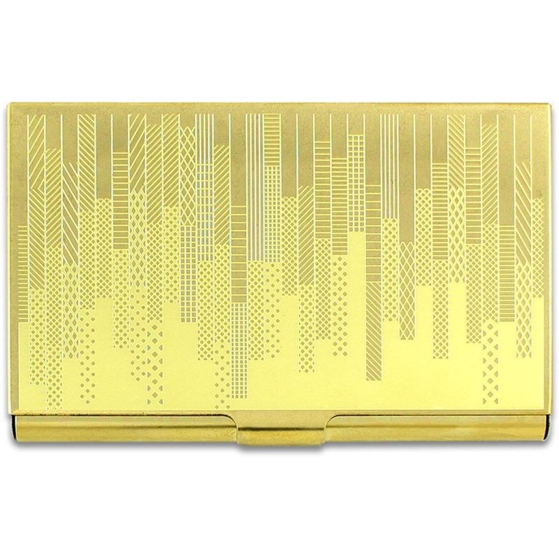 Acme Studio Etched Card Case Hatch