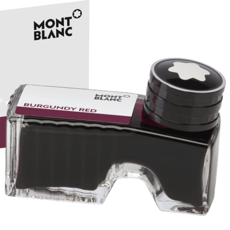 Bottled Ink Montblanc Burgundy Red