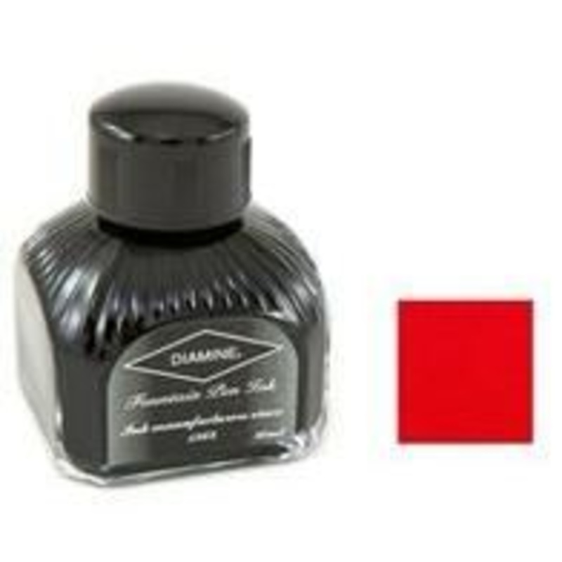 Diamine Bottled Ink 80ml Wild Strawberry
