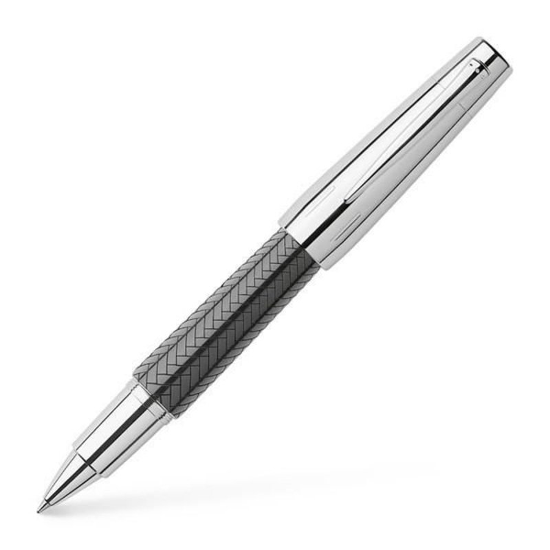 Faber-Castell Emotion Black Parquet Rollerball Pen