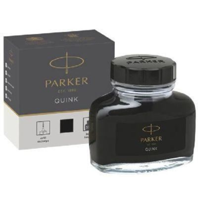 Parker Quink Bottles - Black