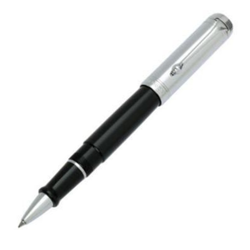 Aurora Talentum Chrome Black Rollerball Pen
